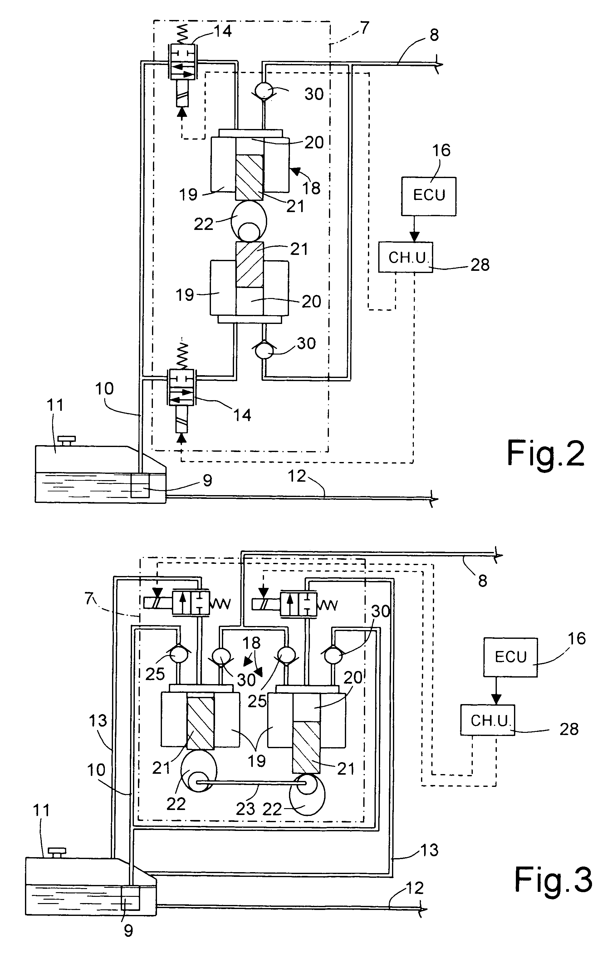 Storage-volume fuel injection system for an internal combustion engine