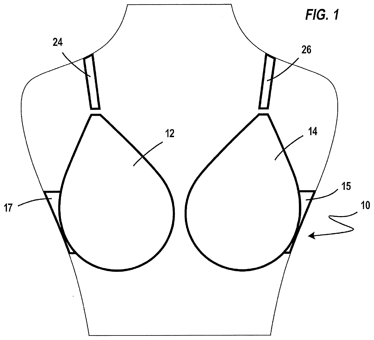 Modular brassiere