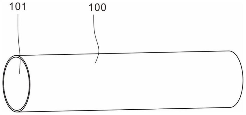 A high temperature superconducting cable structure