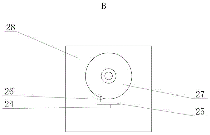 Automatic telescopic measuring rod