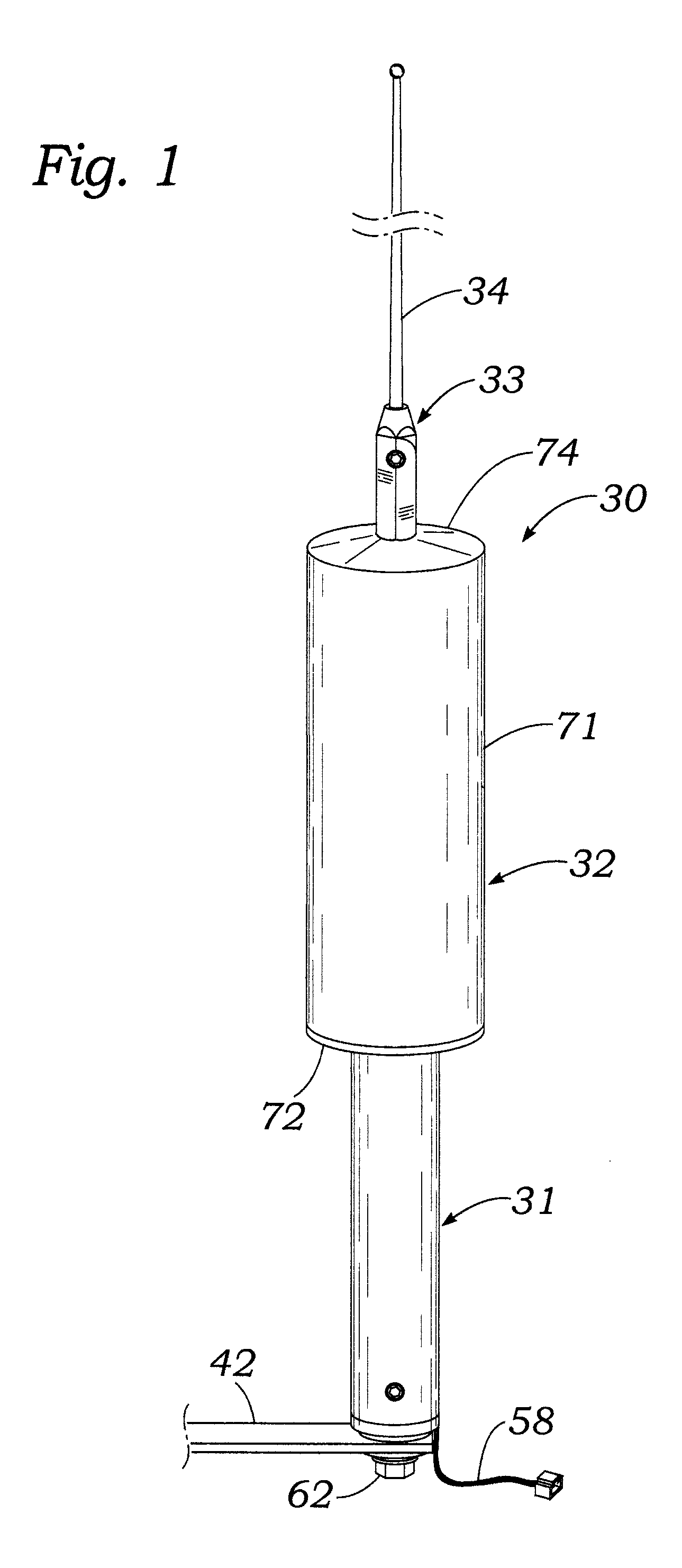 Rapid tuning frequency adjustable mobile HF communication antenna