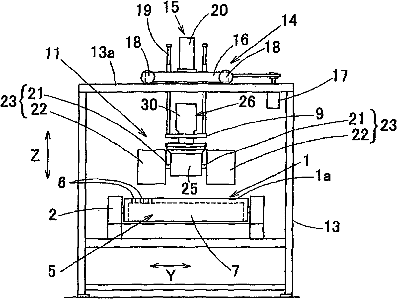 Deburring device