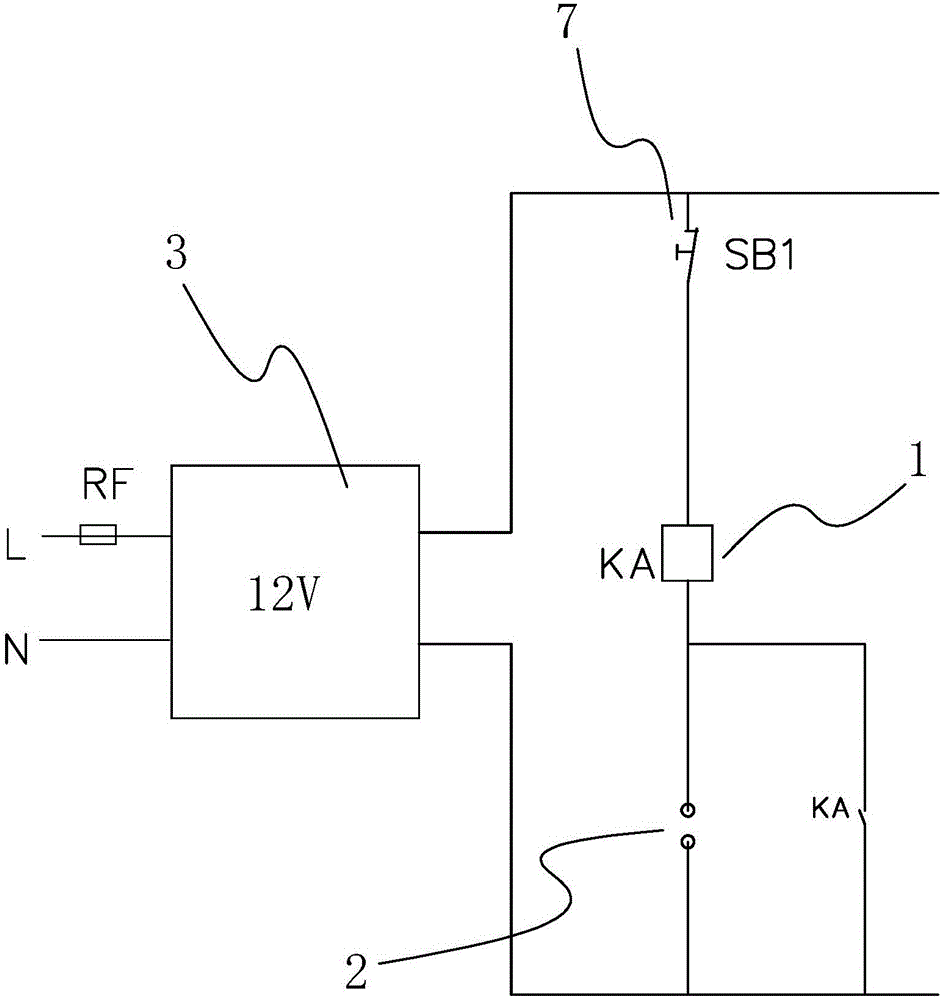 Monitoring and alarming device for bare wire of enameled wire