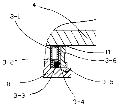 Auto-excitation type oil mist jet lubrication high-speed bearing, lubricating method and application