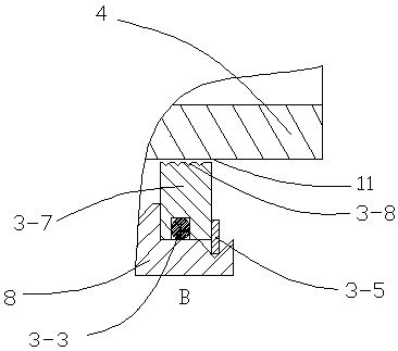 Auto-excitation type oil mist jet lubrication high-speed bearing, lubricating method and application