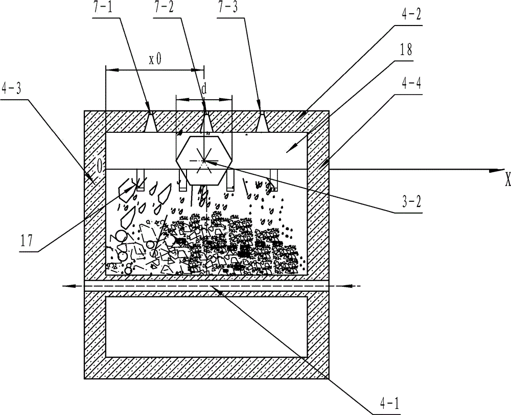 Sliding belt cooling machine