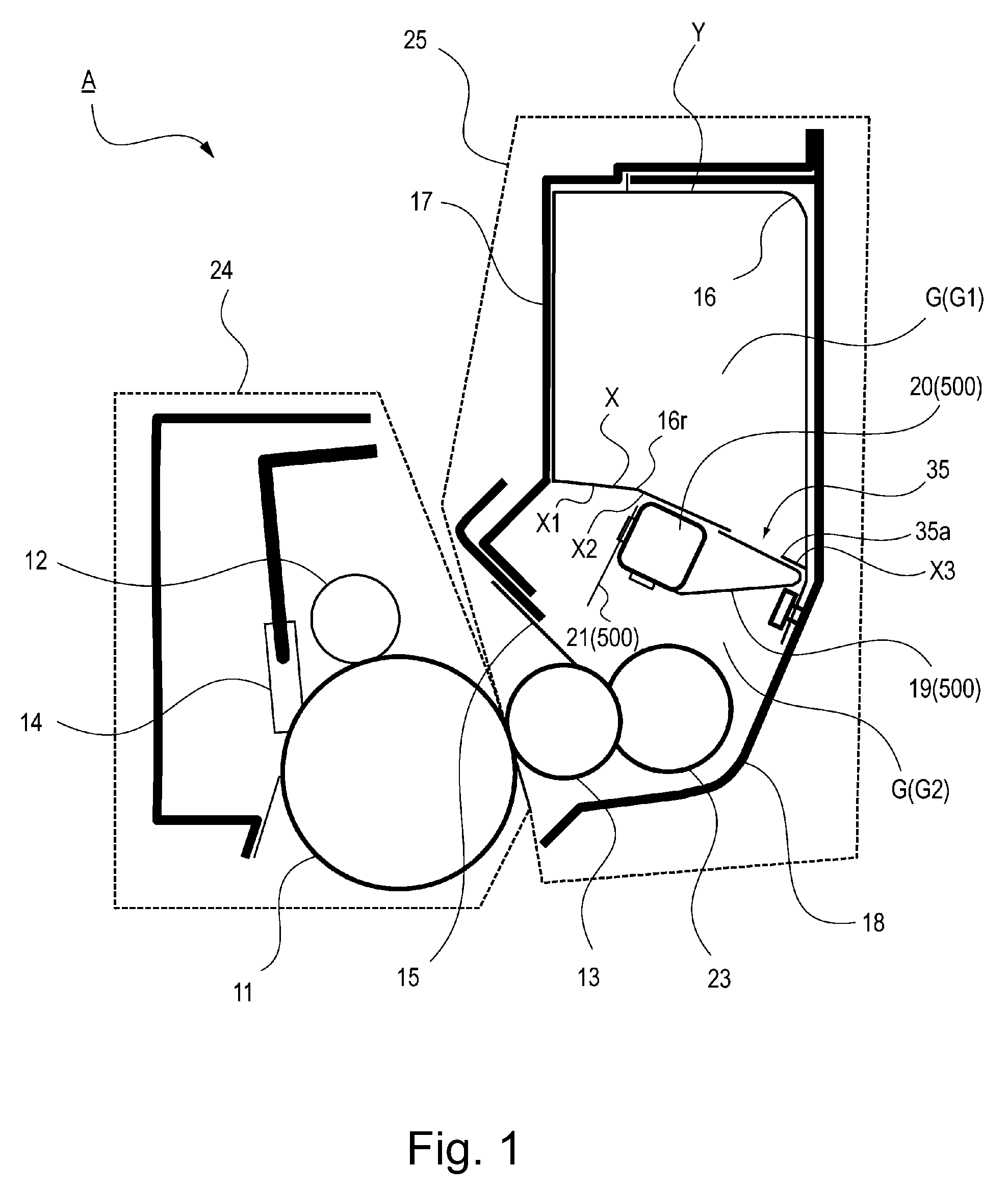 Developer accommodating container, process cartridge and electrophotographic image forming apparatus