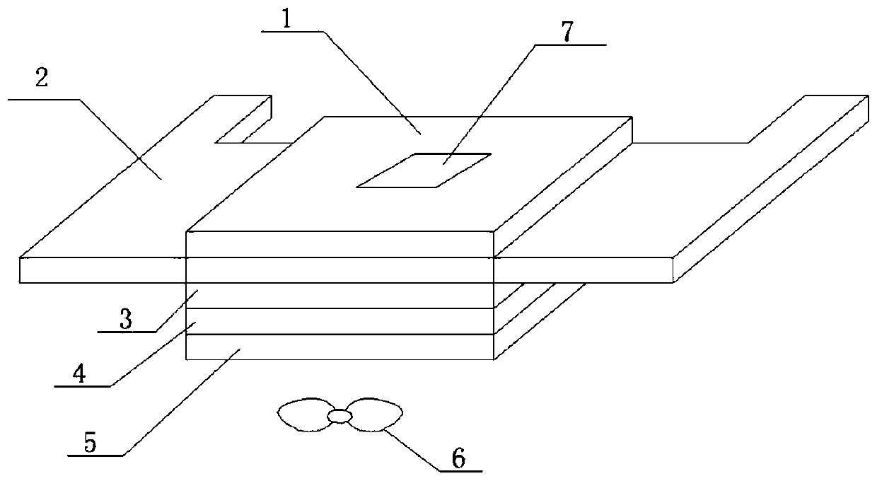 Temperature conduction system for nucleic acid amplifier