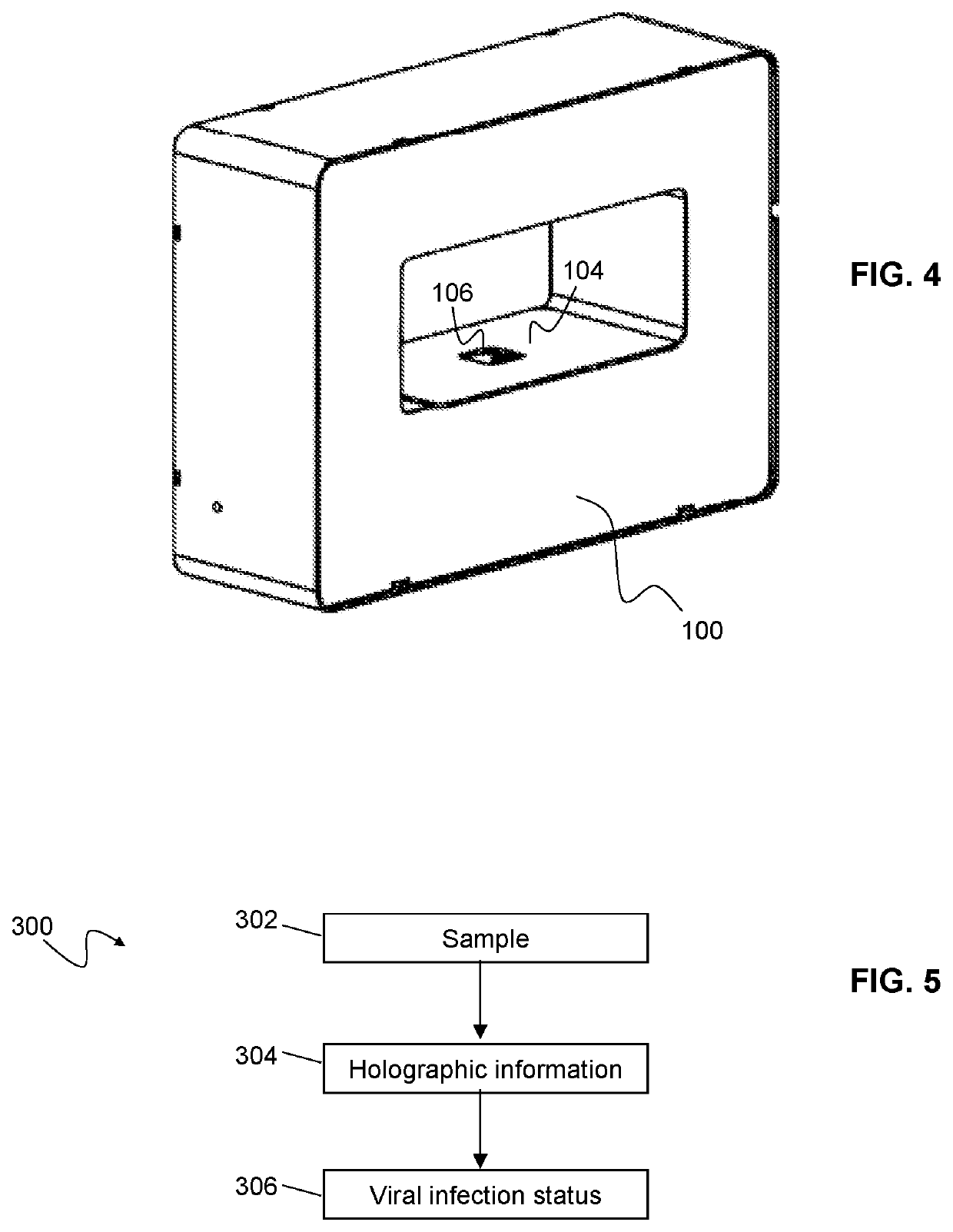 Digital holographic microscopy for determining a viral infection status