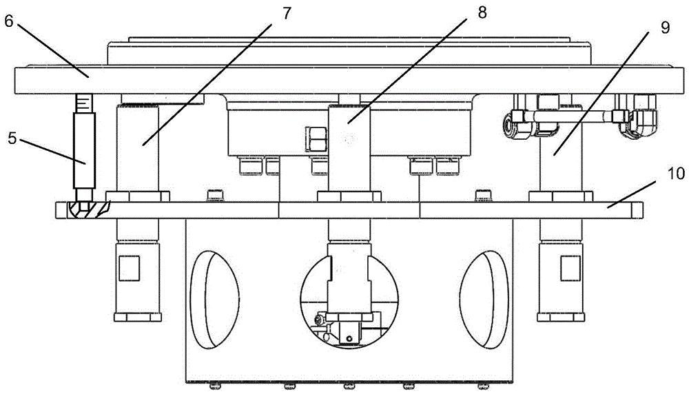 A process gate level adjustment device for semiconductor process equipment