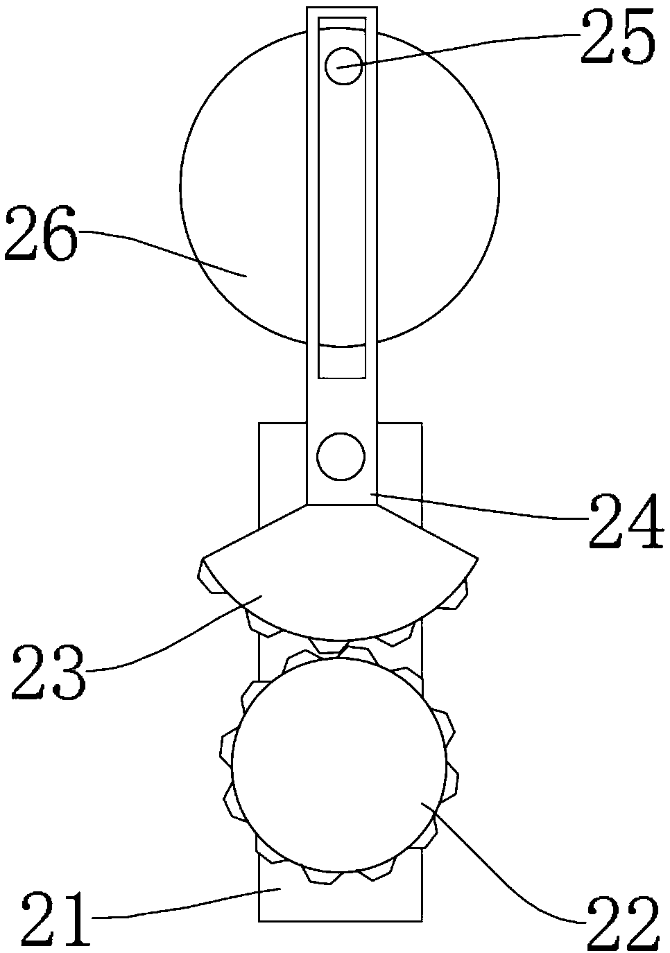 Oil press feeding device with equivalent feeding function