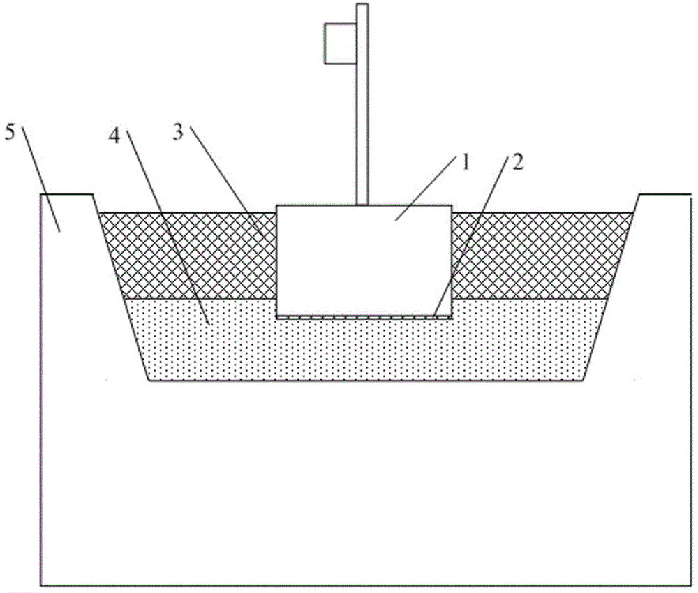 A method for shortening the conduction time of the new anode current in the electrolytic cell