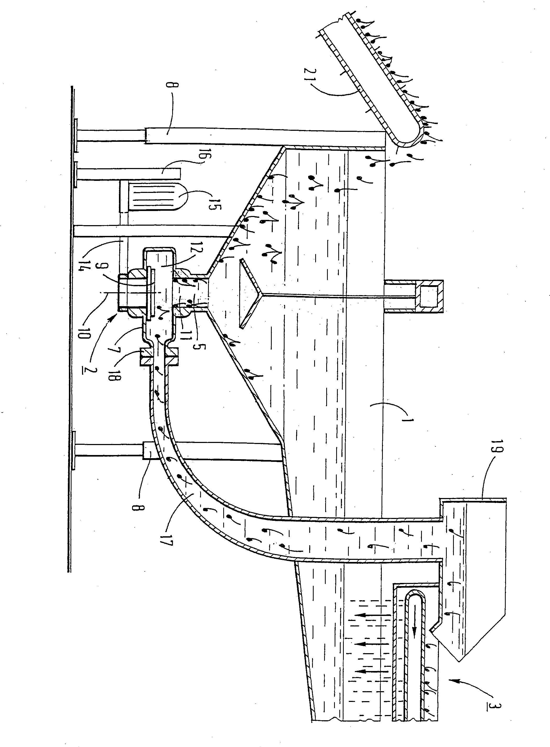 Device for treating fruit