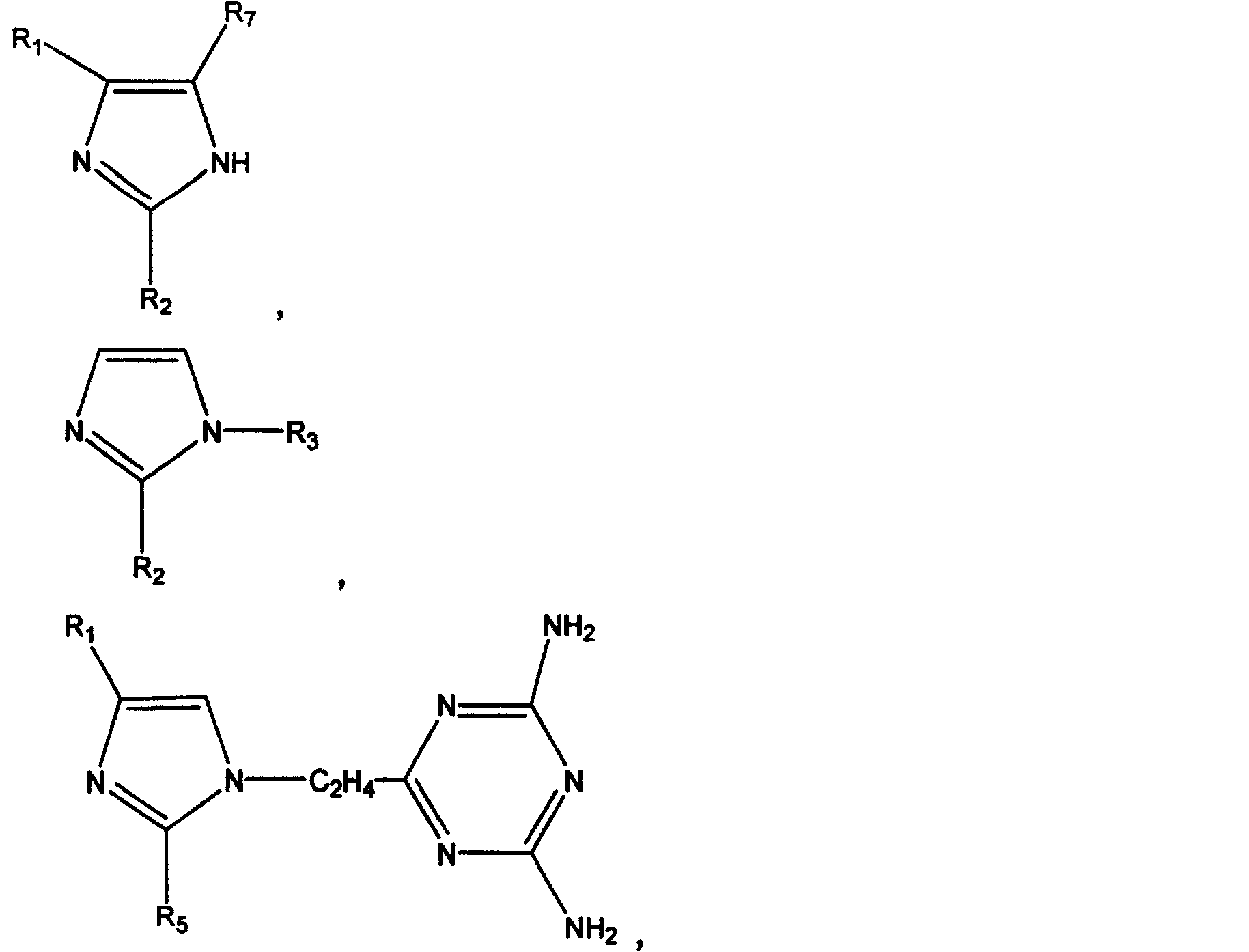 Non-conducting adhesion material composition