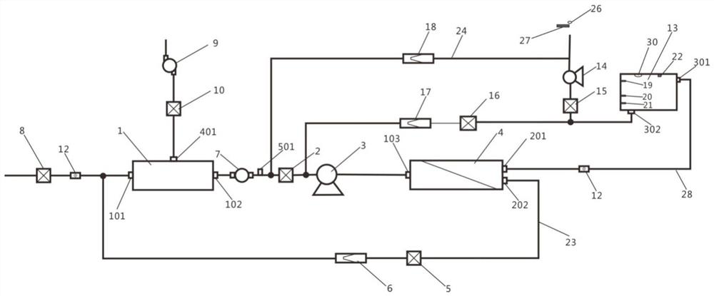 Wastewater-free reverse osmosis water purifier control method and water purifier