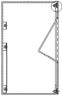 Shielded box capable of carrying out lightning arrester detection