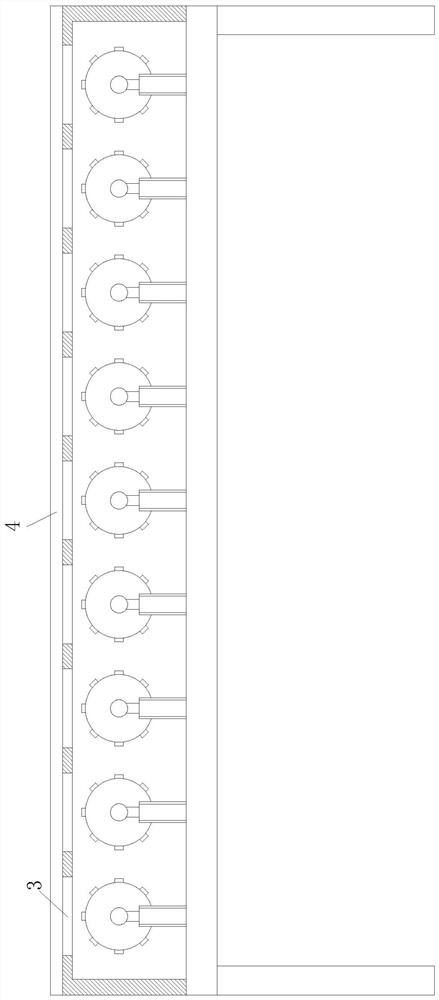 Pressure sore prevention body displacement device for sickbed