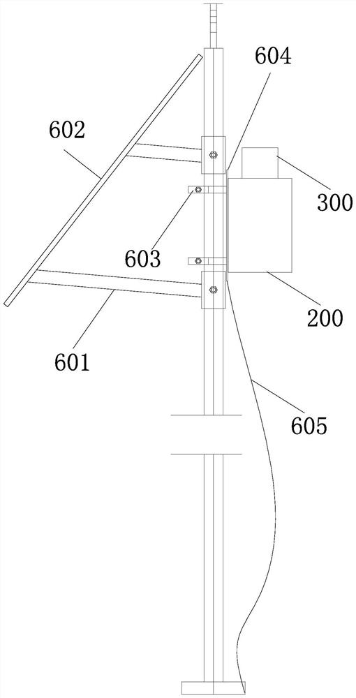 Device for preventing external damage of power transmission line cable