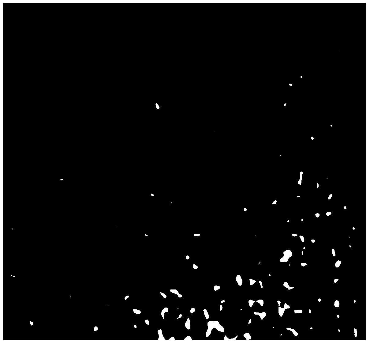 Plating film forming solution of nickel-based molybdenum disulfide wear-resistant composite film for laser cladding, and application of same