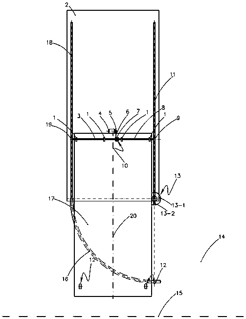 Lower platen forward-moving and rotating device and control method thereof