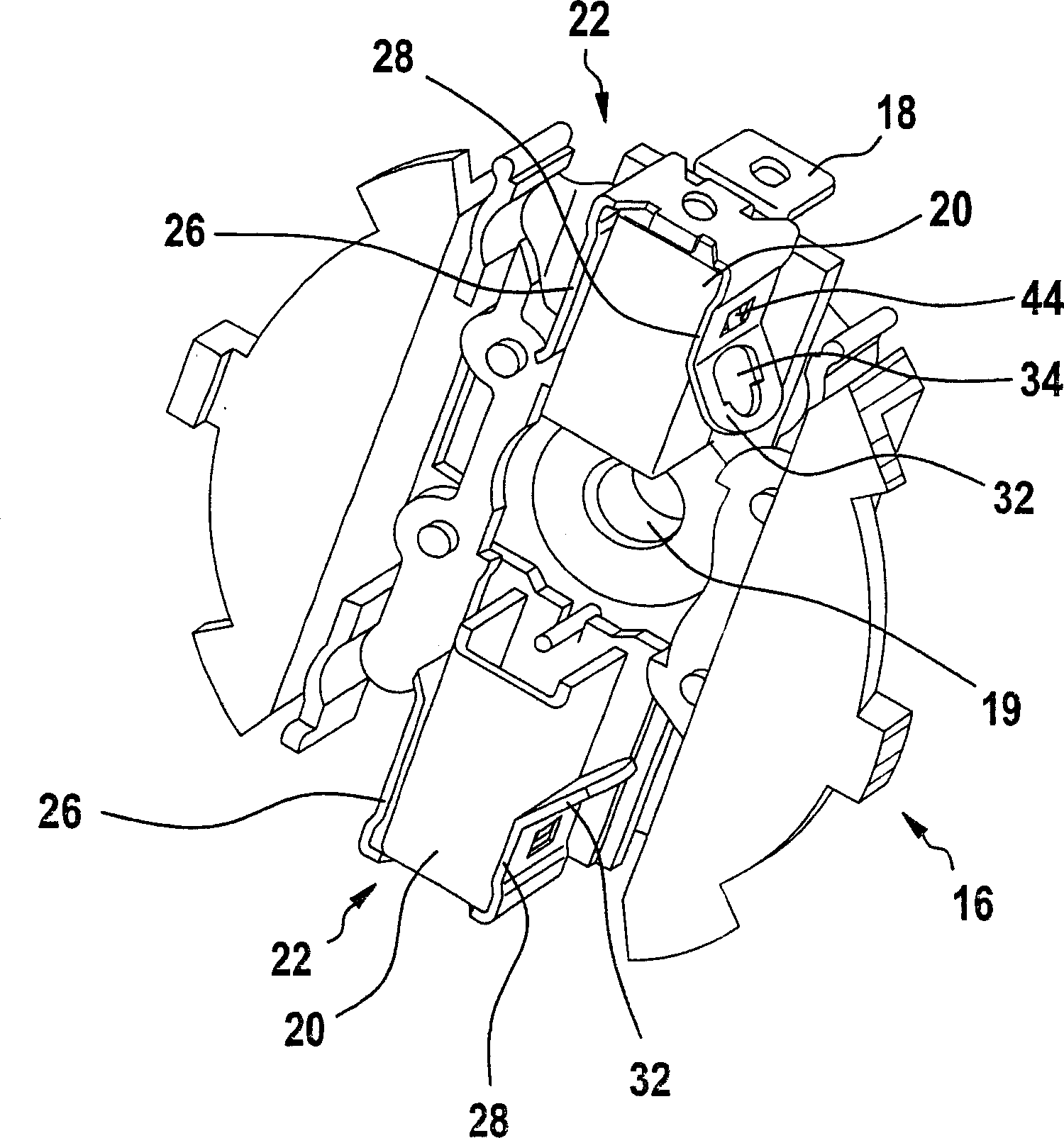 Electric motor for hand toolroom machines