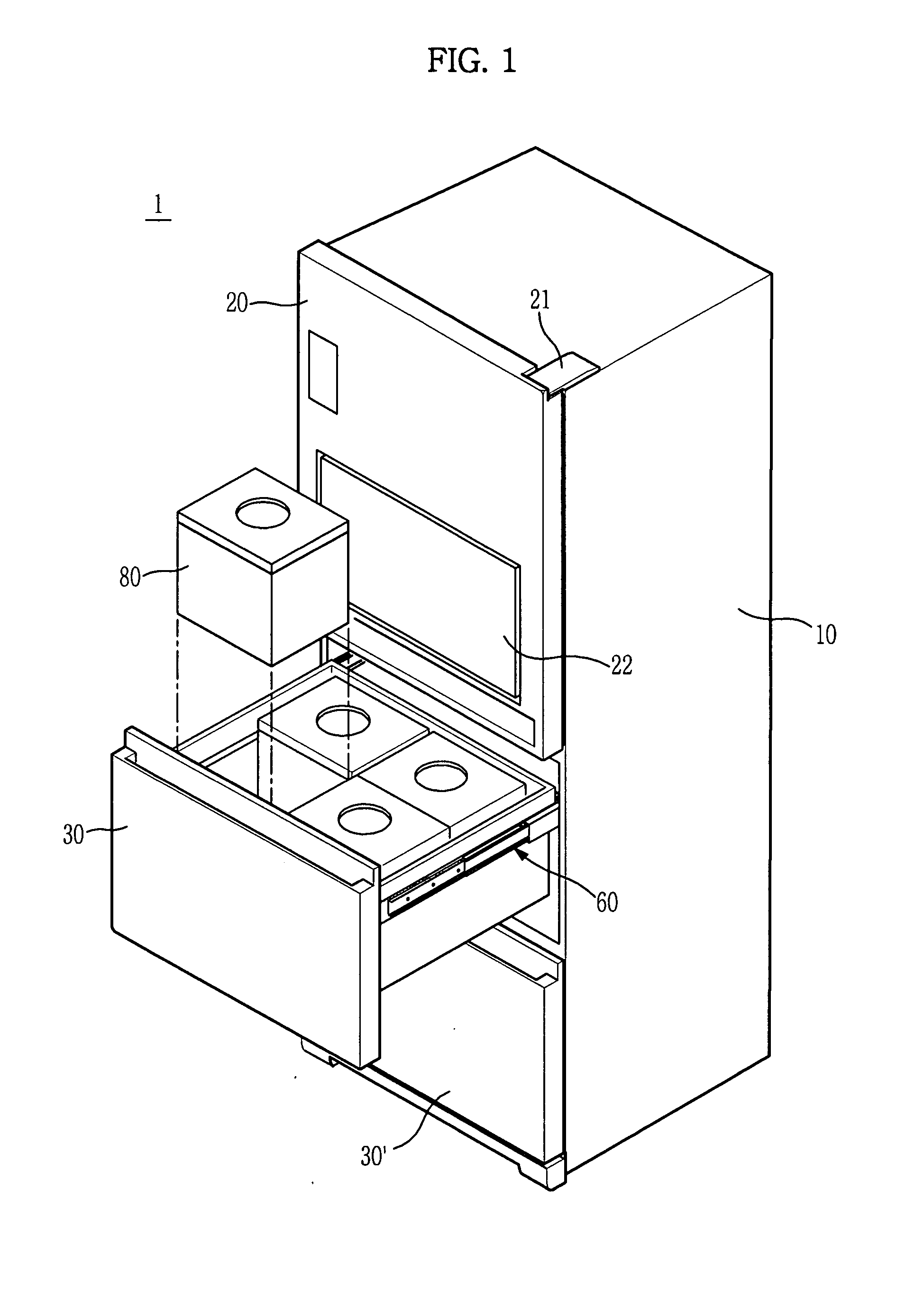Direct cooling refrigerator and control method thereof
