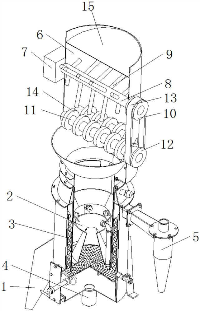 Solid waste pyrolysis device