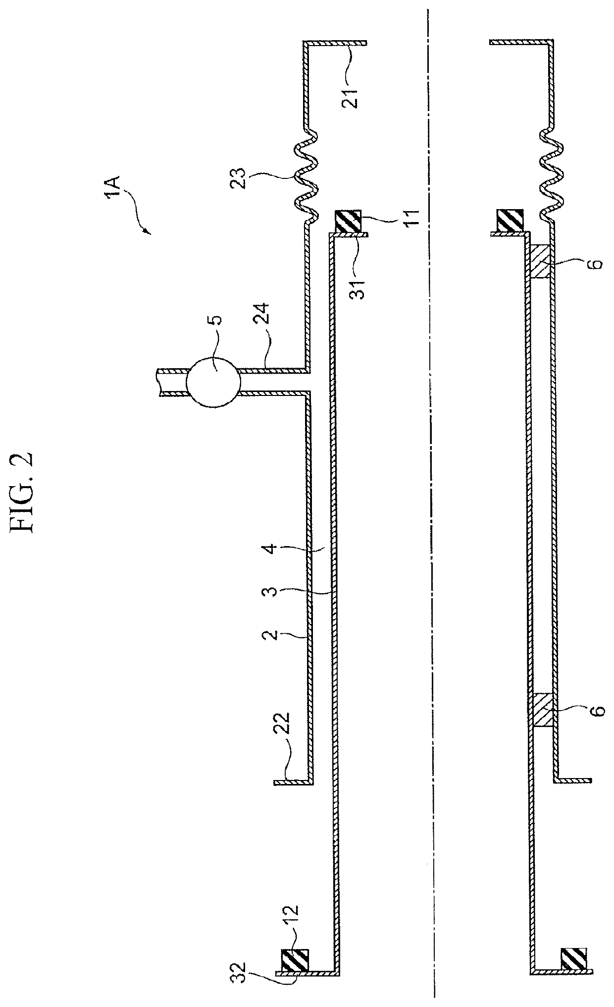 Decompression heat-insulating pipe structure