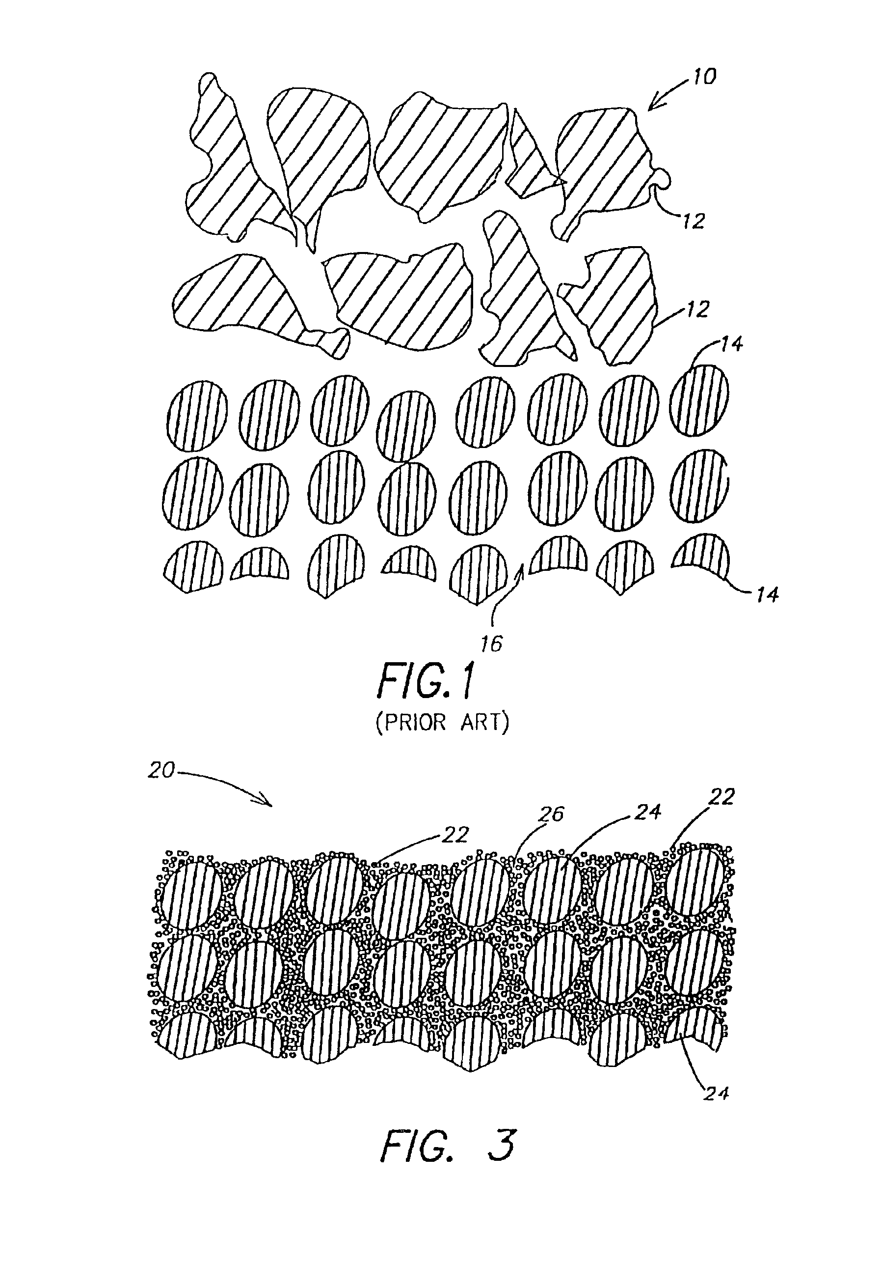 Hybrid composite articles and methods for their production
