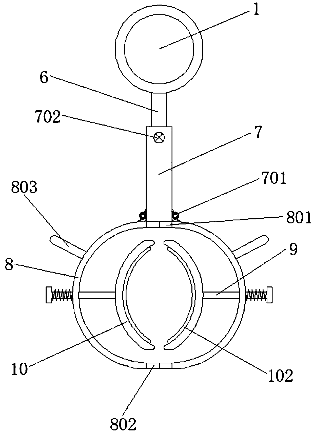 Elementary school student pencil holding device