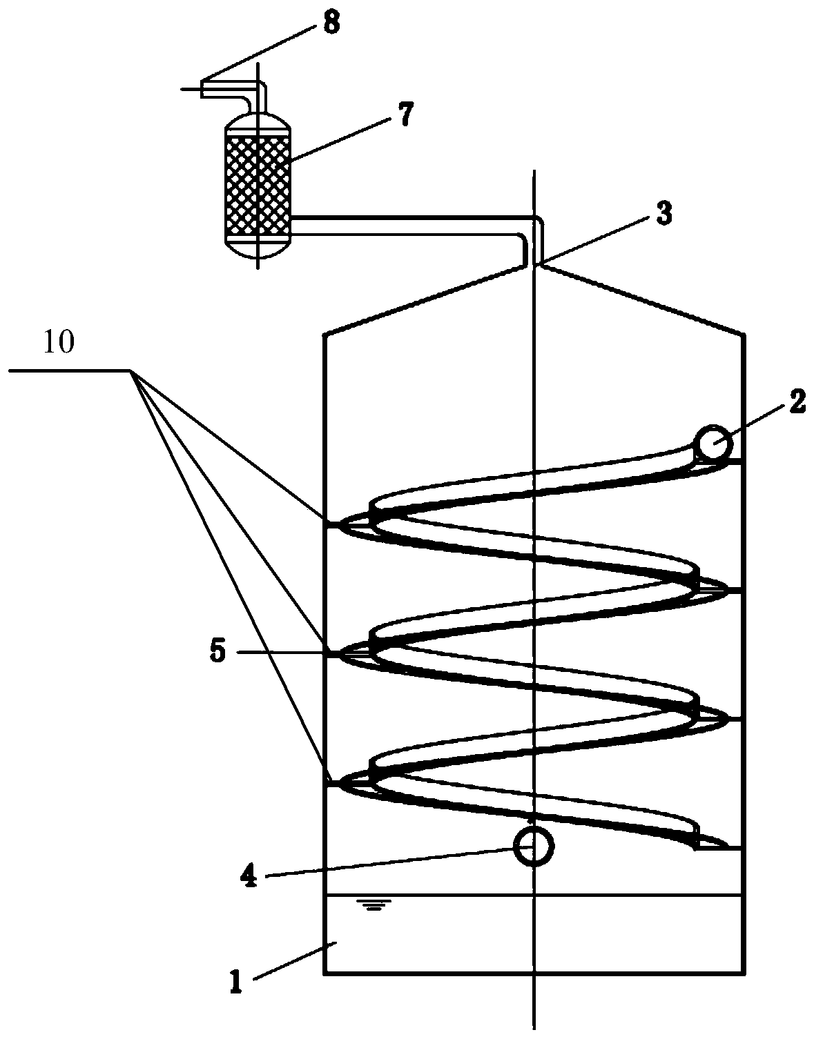 Real-time sampling device for methane detection in the drainage outlet of coalbed methane development process