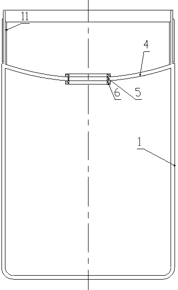 Outdoor water bottle with two kinds of temperatures