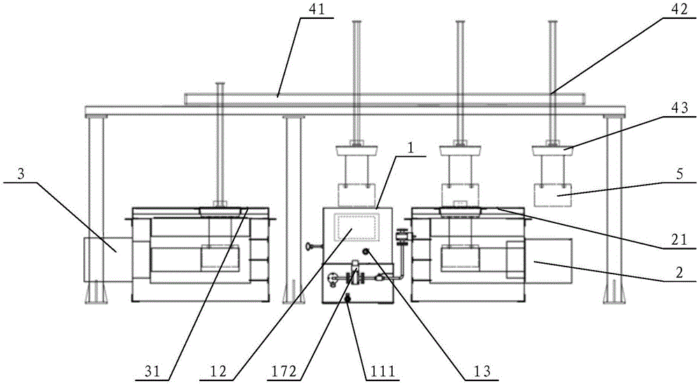 Quenching experimental device and quenching experimental method