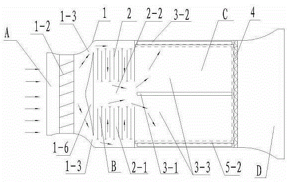 Vehicle-mounted high-efficiency pm2.5 particle interception device