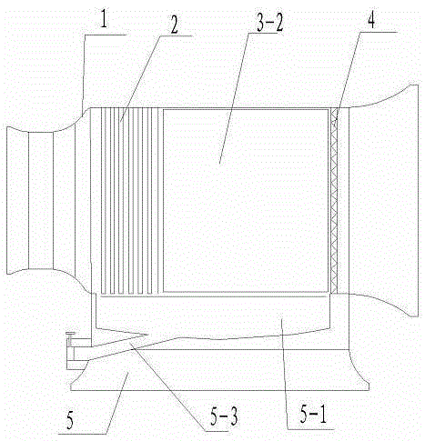 Vehicle-mounted high-efficiency pm2.5 particle interception device