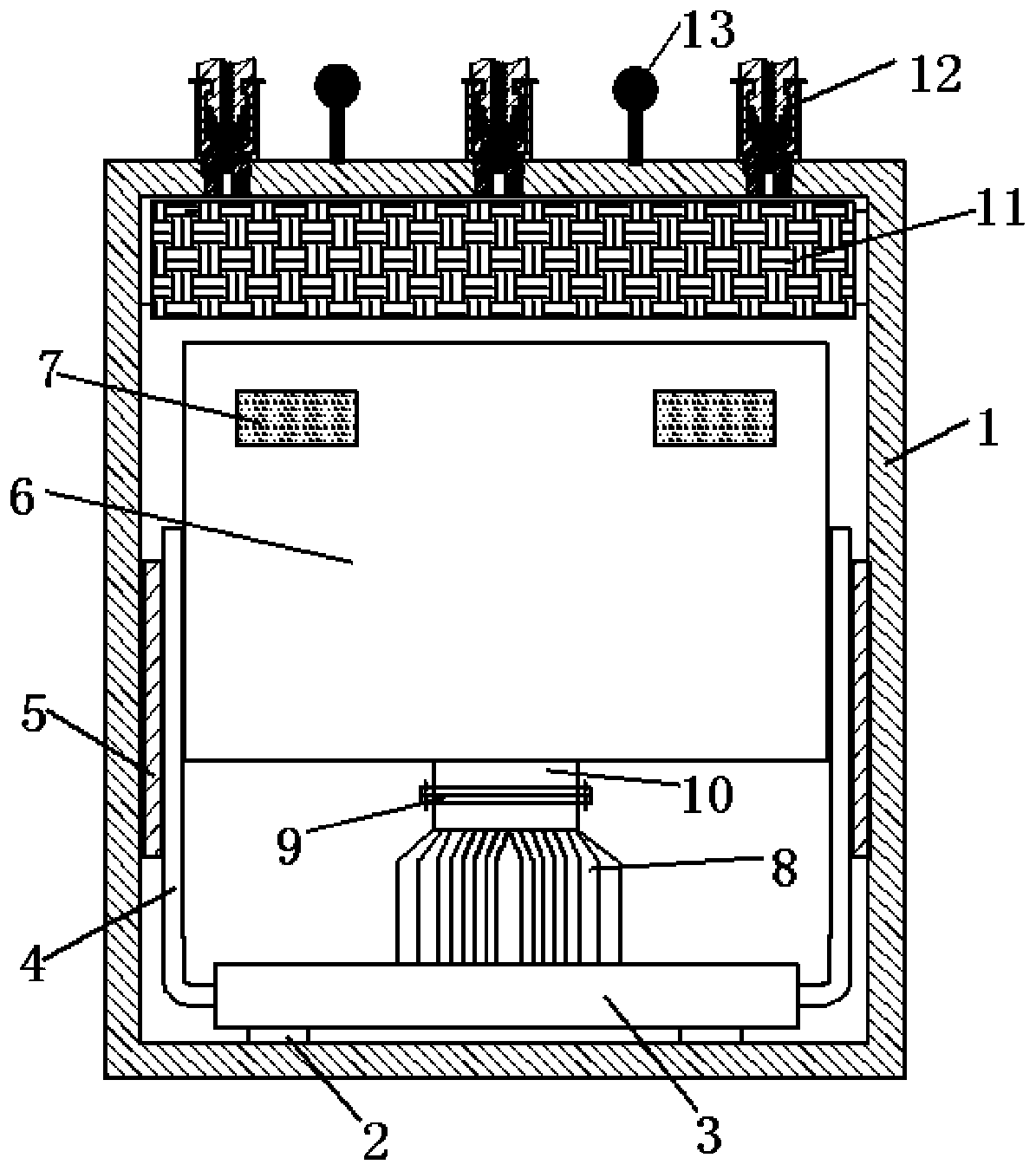 Computer network security control device