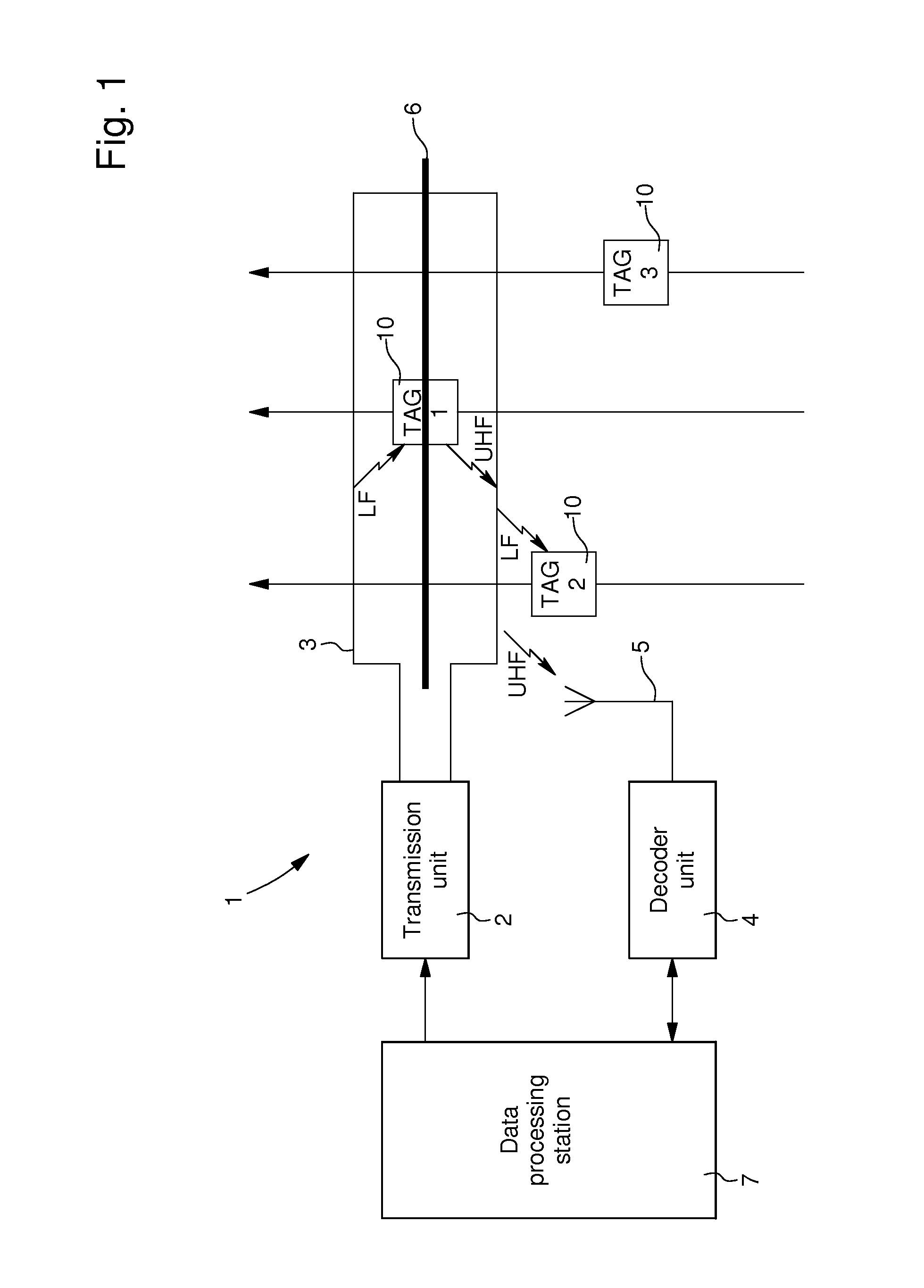 Method of measuring a time in a sports competition using a transponder module, and transponder module for implementing the method