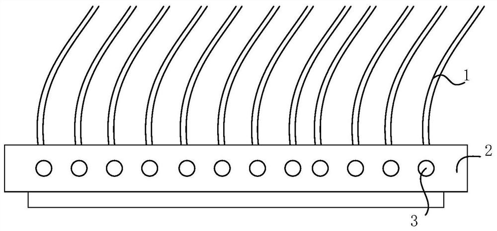 Insulated data line connector and mobile display controller