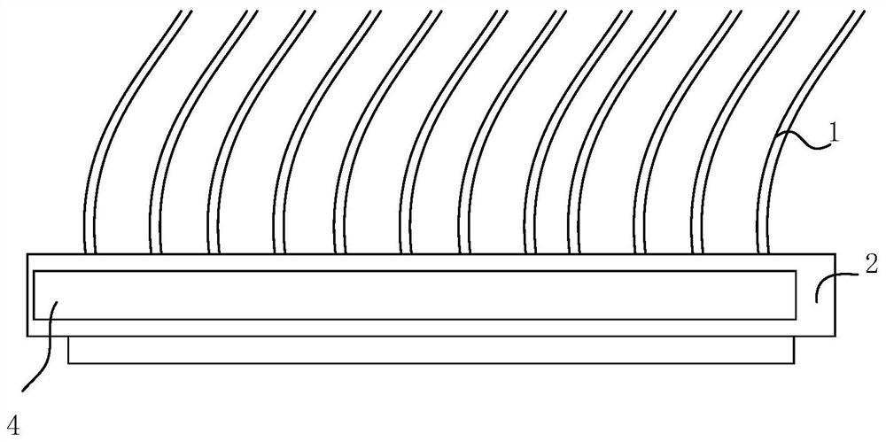 Insulated data line connector and mobile display controller