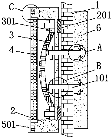 Decoration plate of inner wall and outer wall with seismic resistance and energy saving for houses