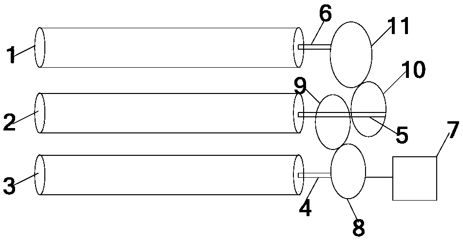 A cashmere/yak cashmere segment colorful slub yarn production device and production method