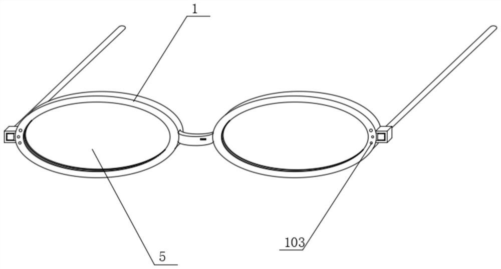 Physiotherapy glasses for preventing myopia strabismus