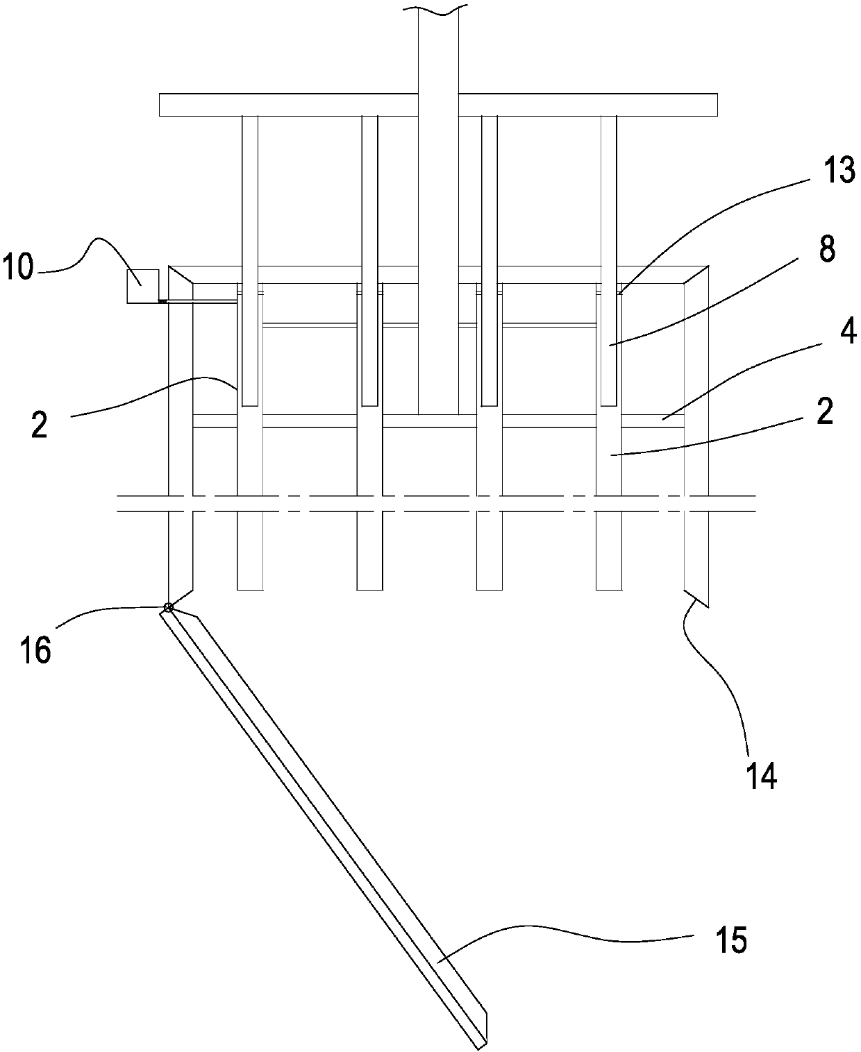 Self-suction neutralization continuous water treatment equipment