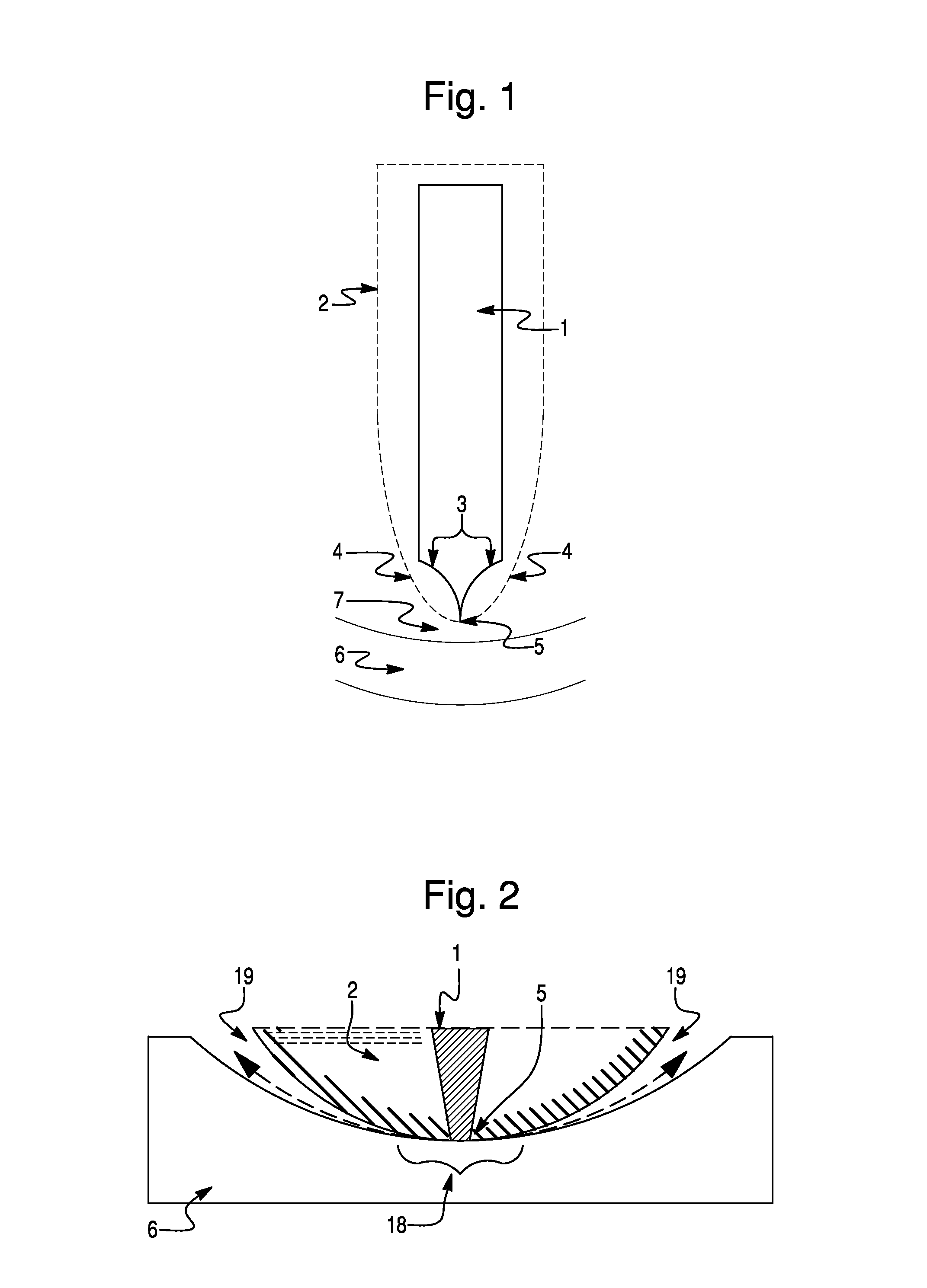 Electrosurgical Instrument With Needle Electrode