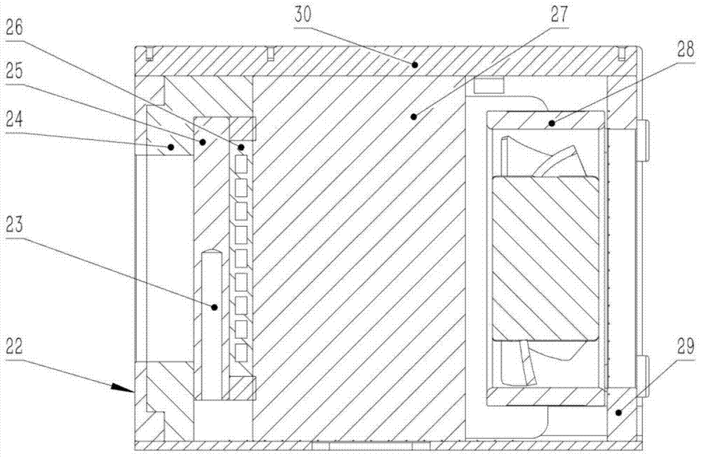 A portable wide-spectrum multi-target light source device