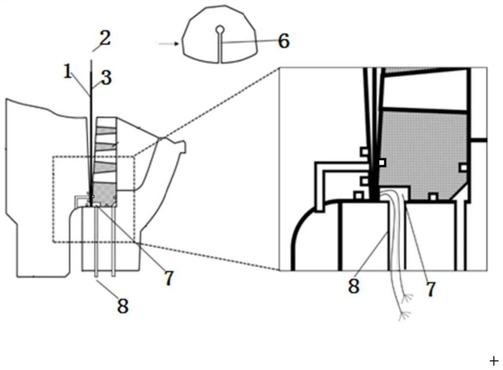 Diaphragm compressor air pressure nondestructive monitoring system and method