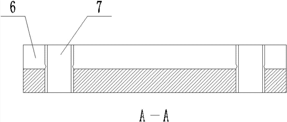 Guide positioning wheel set of piston rod of hydraulic seed cutting machine