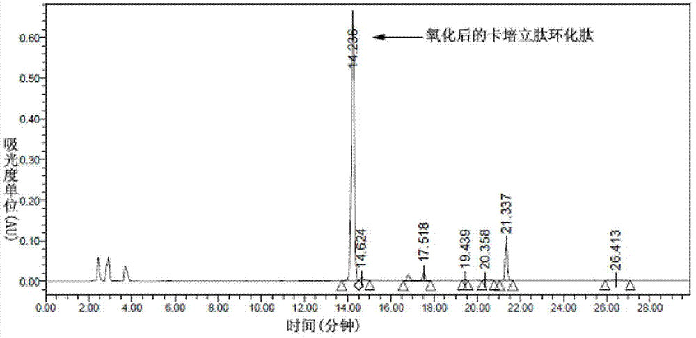 Preparation of carperitide by solid-phase convergence process