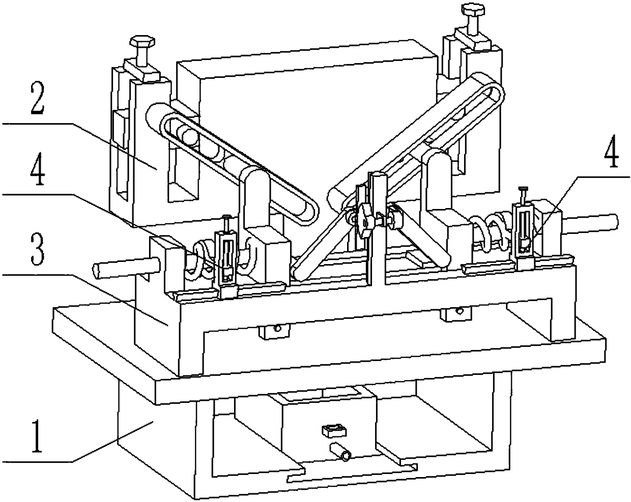 Integrated mini-type sludge solid-liquid separation device