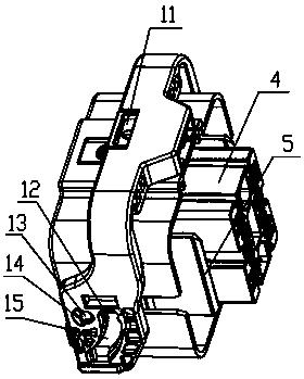 Manual maintenance switch with secondary unlocking structure and its unlocking method